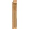 Ekena Millwork Traditional Block Rough Sawn Outlooker, Western Red Cedar, 6"W x 32"D x 36"H OUT06X32X36TRA05RWR - alternate 4